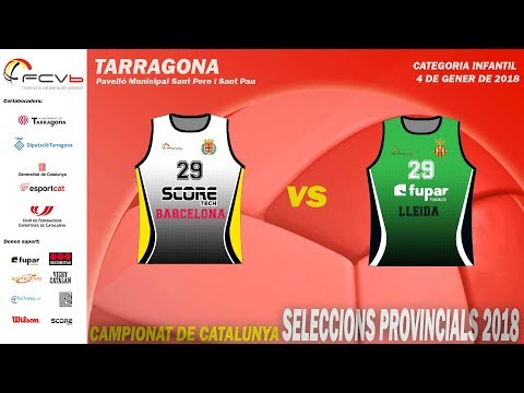 CCSSPP 2018 semifinal Infantil femenina BCN 2 Score - Lleida Fupar