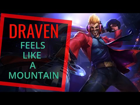I FEEL LIKE A MOUNTAIN!!! •DIAMOND ELO• Best Draven World - Vincent´s Draven