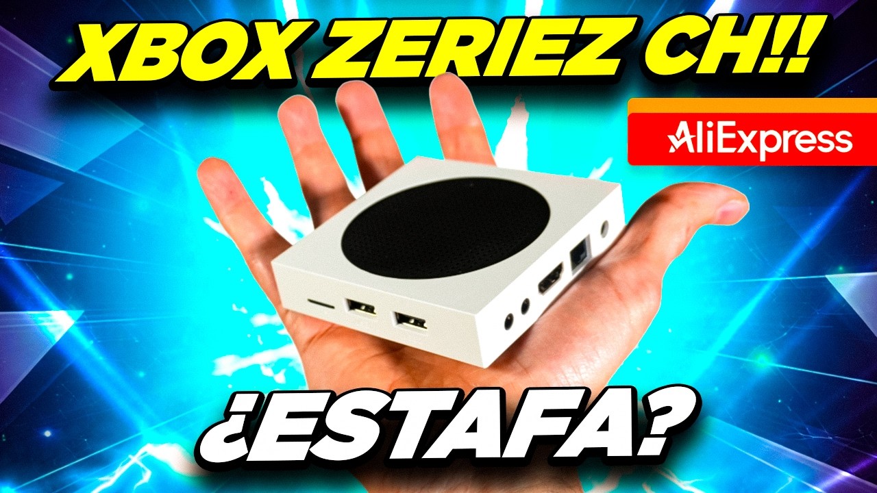 COMPRE una de XBOX SERIES CUADRADA en Aliexpress ¿ será estafa ? - ¿ gamestick ?