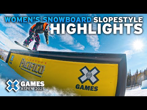 BEST OF Women’s Snowboard Slopestyle | X Games Aspen 2025