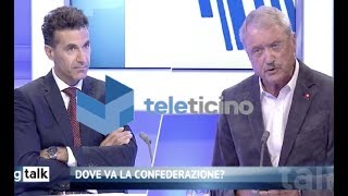 Del Valle à Teleticino parla del ´Complesso occidentale' con l'ex capo dei servizi segreti s