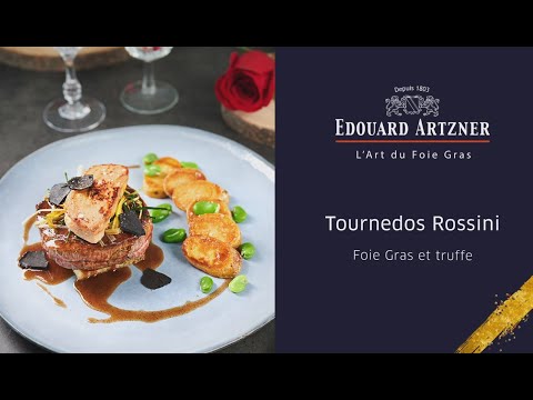 Valentine's Day : french recipe of Tournedos Rossini (beef and Foie gras)