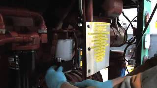 preview picture of video 'Heavy-duty Fuel Filter Replacement on a Cummins LT10.wmv'