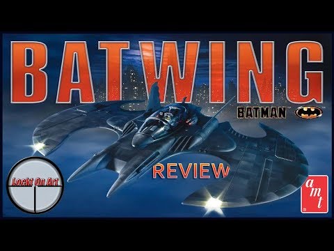 The Batwing. A model from the 1989 Batman movie by AMT - Review and build plans