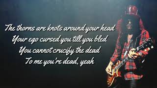 Slash - Crucify The Dead (Feat. Ozzy) Lyrics