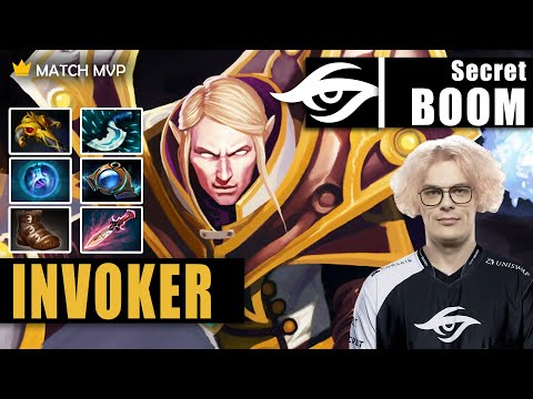 Invoker Mid | Secret.BOOM | INSANE FAST HAND COMBO 18 KILLS NO MERCY | 7.32d Gameplay Highlight