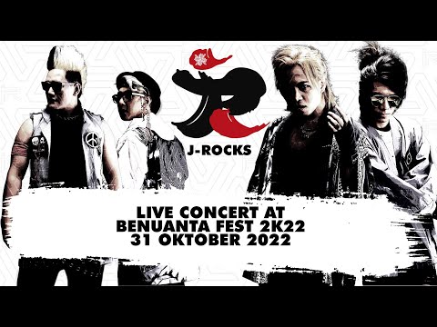 FULL KONSER J-ROCKS Live at Benuanta Fest 2K22 (BEST AUDIO REMASTERED)