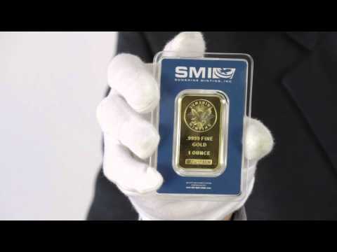 1 oz. Sunshine Mint Gold Bar .9999 Fine | Goldmart