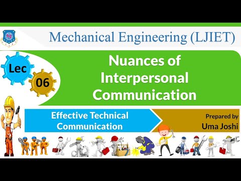 L 01 Basics of communication | Effective Technical Communication | Mechanical