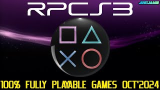 RPCS3 Games That Play Straight Out the Box #rpcs3 #emulator #ps3emulator