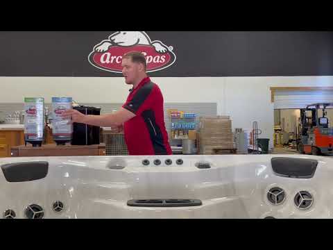Arctic Spas Custom Series Preparation - How to fill your tub and install filters