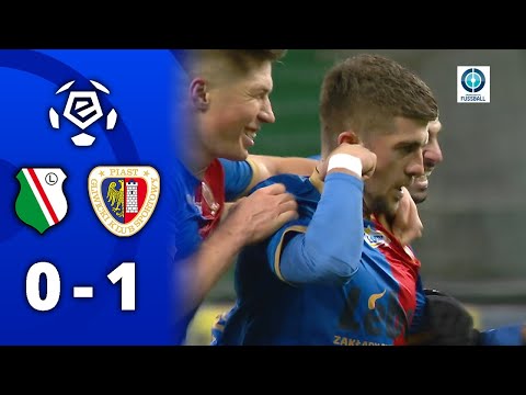 Zauber-Freistoß in der Schlussphase! Chrapek erneut Matchwinner | Legia Warschau - Piast Gliwice