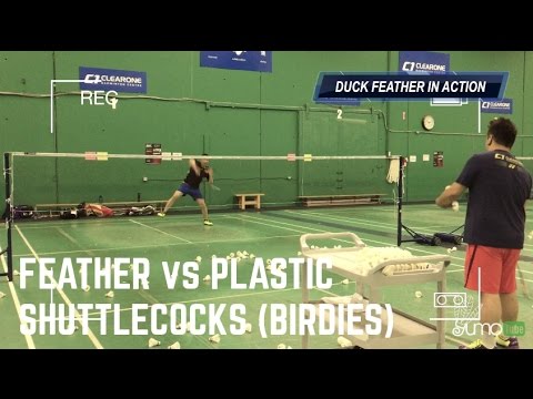 Badminton Basics: Plastic vs Feather Shuttlecocks (Birdies) - YumoTube