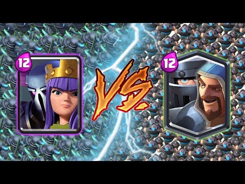 PEKKA + ARCHER QUEEN 🆚 MEGA KNIGHT + WIZARD