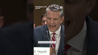 Hegseth grilled over growing cost of war with Iran 