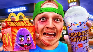 8 YouTubers Who Ordered GRIMACE.EXE HAPPY MEAL AT 3AM! (Unspeakable, Preston & Brianna)