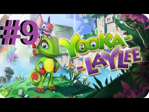 Yooka-Laylee 100% Walkthrough Part 9 - Glitterglaze Expanded (All Quills, Pagies, Secrets)