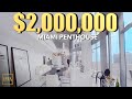 Touring A 2 Million Dollar Miami Penthouse Duplex Peter J Ancona