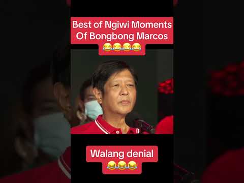 Marcos Best of Ngiwi Moments #philippines #bbm #ngiwi #marcos