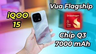 Unboxing the first iQoo 15 in Vietnam: The special edition is too virtual, Snap 8 Elite Gen 5 is ...