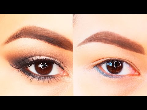 Cómo maquillar ojos pequeños hinchados y caídos