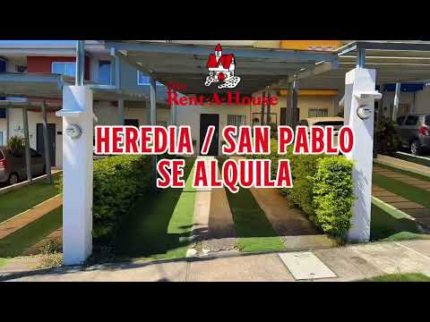 RAH0014 | Alquiler Casa en Condominio en San Pablo, Heredia