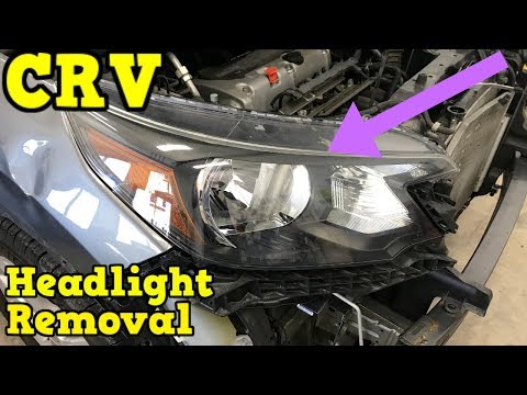 Honda CRV How to Remove Headlight Removal 2012-2014 Replace Install