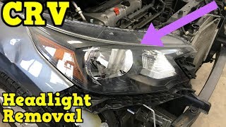 Honda CRV How to Remove Headlight Removal 2012-2014 Replace Install