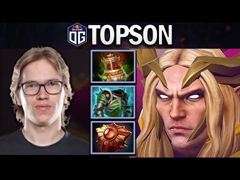 OG.TOPSON INVOKER - BEST QUAS-WEX PLAYER - DOTA 2 7.24 GAMEPLAY
