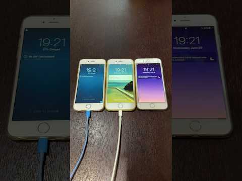 iPhone 6 on iOS 8 vs iOS 10 vs iOS 12 boot up test #shorts #iphone6 #ios8 #ios10 #ios12
