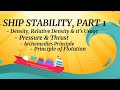 Ship Stability Part 1 F3