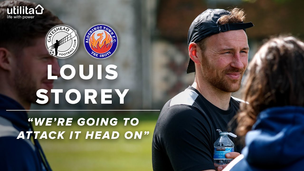 “We’re going to attack it” 😤 | Louis Storey pre-Aldershot Town (H) | INTERVIEW