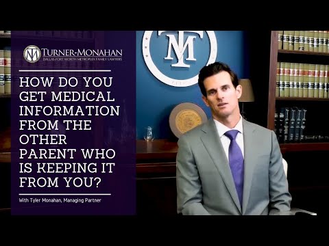Parent Withholding Medical Information from Other Parent