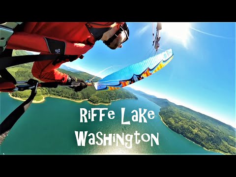 Riffe Lake Acro Paragliding with U-Turn Blackout Plus, Morpheus NG - June 2021