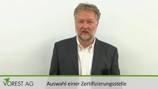 Auswahl einer Zertifizierungsstelle