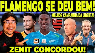ZENIT CONCORDA EM LIBERAR LUIZ HENRIQUE! FLAMENGO SE DÁ BEM!