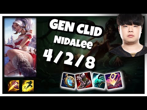 Nidalee vs Graves NIGHT HARVESTER GEN Clid JUNGLE (4/2/8) - v10.24