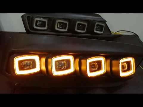 Honda Civic Bugatti Style DRL Fog Lamp