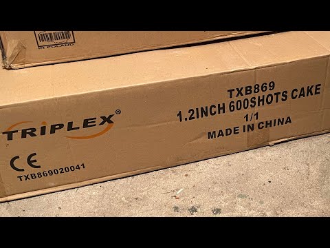 Triplex - TXB869 600 shots 1.2” - vuurwerk