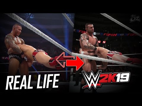 WWE 2K19 vs Real Life Comparison! (Daniel Bryan 2K Showcase)