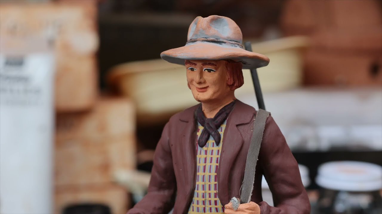 Gisèle Beaumond Vouriot : la passion des santons depuis trois générations !