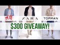$100 Challenge At H&M, Zara & Topman | 3 Men's Outfits On A Budget | Sale Shopping