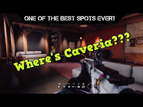 (NEW)ONE OF THE BEST CAVEIRA SPOTS! - Rainbow Six Siege