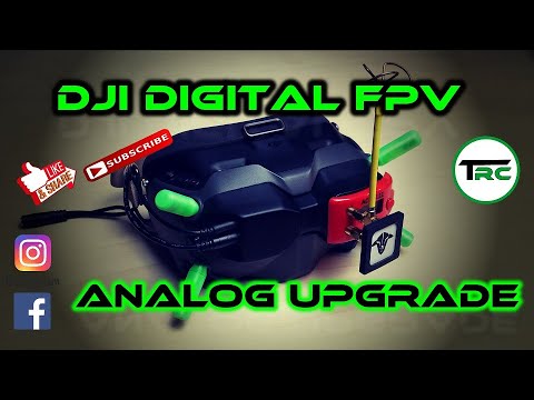 Dji Digital FPV Analog Upgrade - British Drone Industries [Deutsch/German]