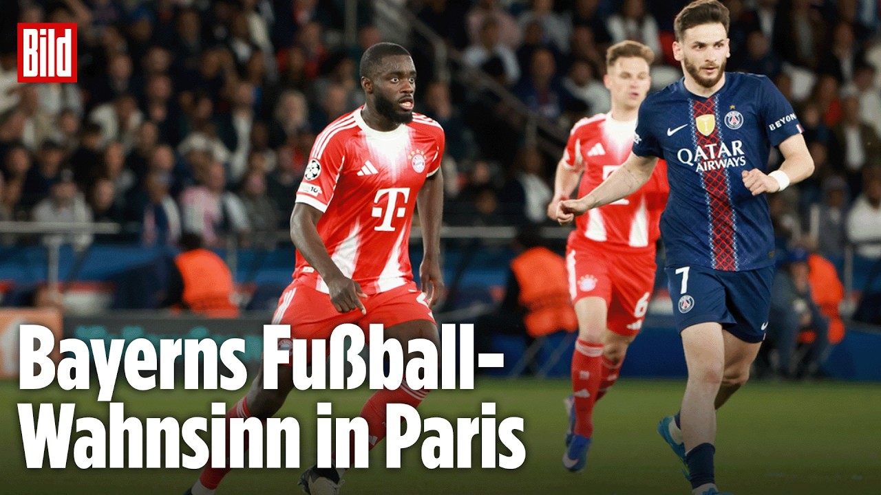 Champions League: Bayern verliert irres Neun-Tore-Spektakel bei PSG | Reif ist Live