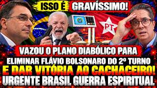 GRAVÍSSIMO! VAZOU PLANO DIABÓLICO PRA ELIMINAR FLÁVIO BOLSONARO DO 2º TURNO E DAR VITÓRIA PARA LULA!