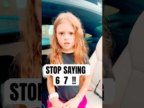 STOP SAYING 6 7! 😦 #trending #shorts #funny #fyp #lol #cute #video #viral #viralvideo #fun #trend