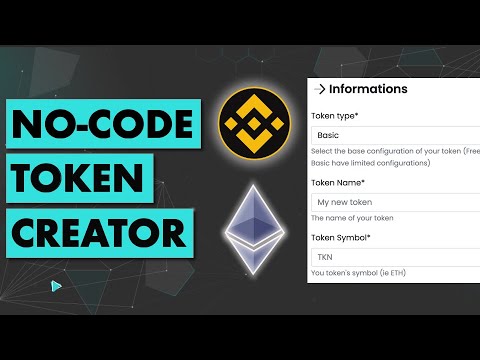 (QUICK & EASY) Visual tool to create ERC20 / BEP20 tokens