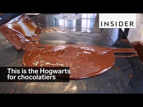 Esta é a Hogwarts para chocolatiers