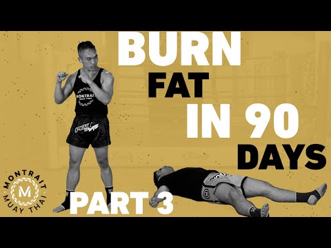 30 Minutes of SUFFERING – Fat Burning Muay Thai Home Workout - Finish Line – 90 Day Challenge Part 3